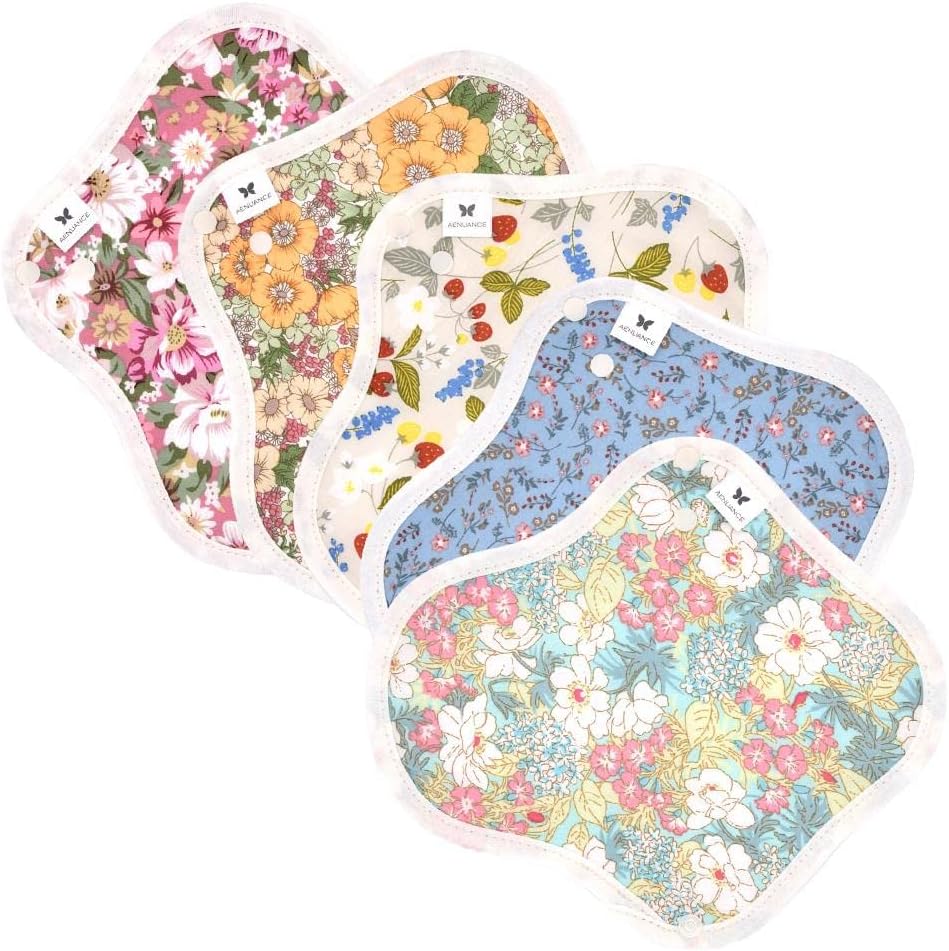 AENUANCE「布ナプキン NO 4 オーガニックコットン 5枚セット」