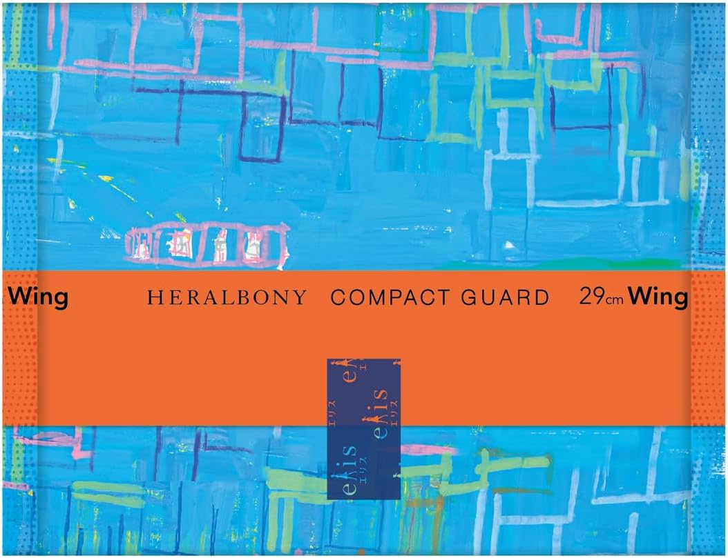 ≪ヘラルボニー企画品≫ エリスコンパクトガード 羽つき 29cm（多い夜用）15枚×3個