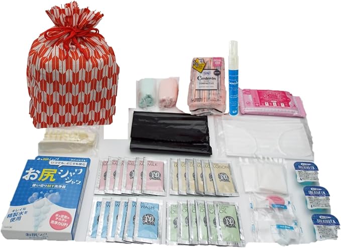 あんしんの殿堂防災館 災害用レディース9点セット 女性向け