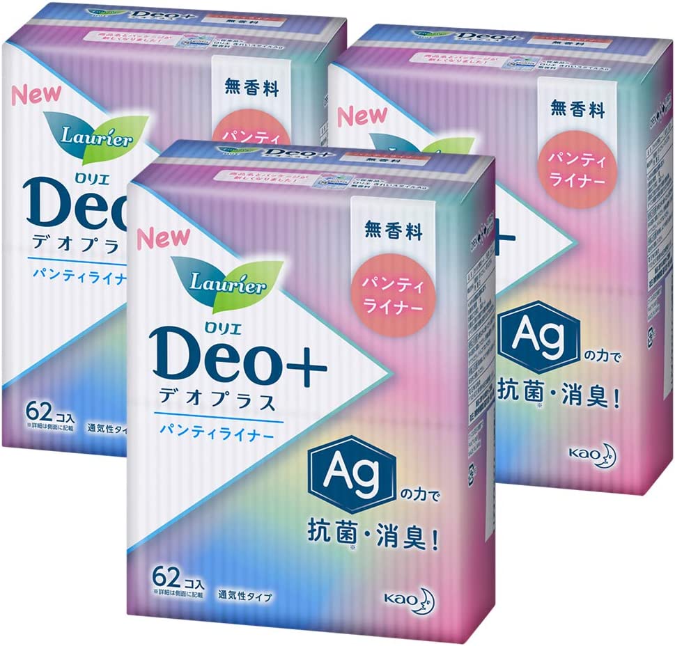 ロリエ「デオプラス」パンティライナー（3個セット）