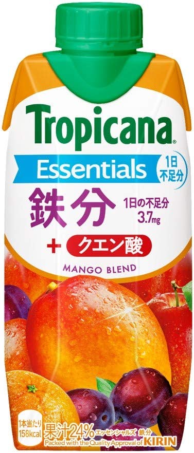 トロピカーナ エッセンシャルズ 鉄分