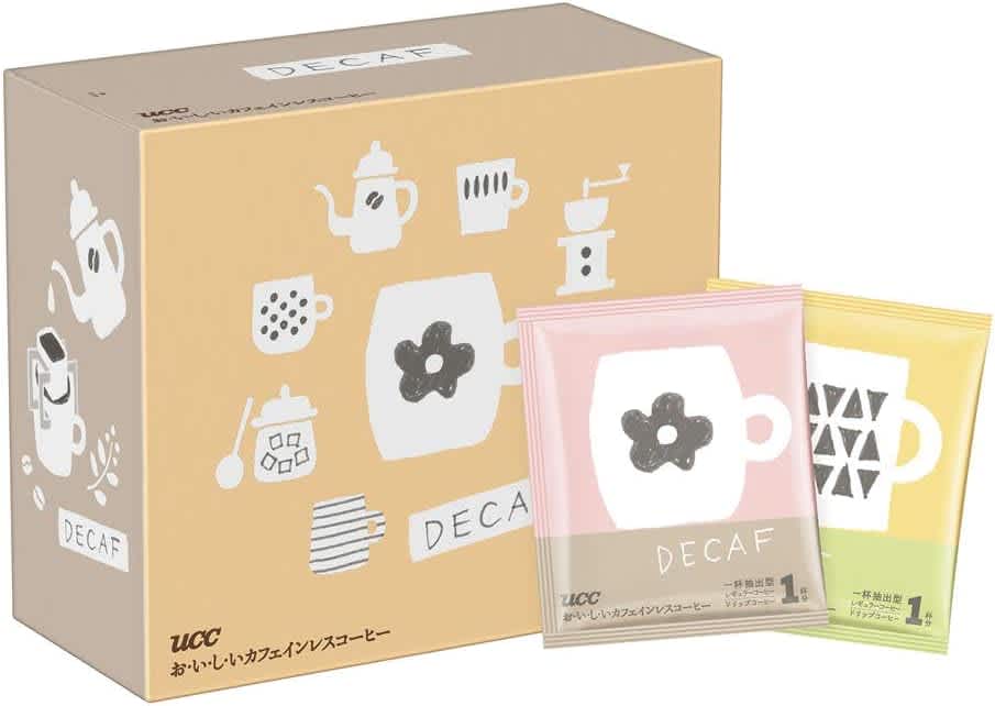 UCC「おいしいカフェインレスコーヒー セット」