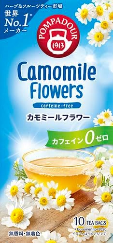 ポンパドール カモミールフラワー 15g×6箱