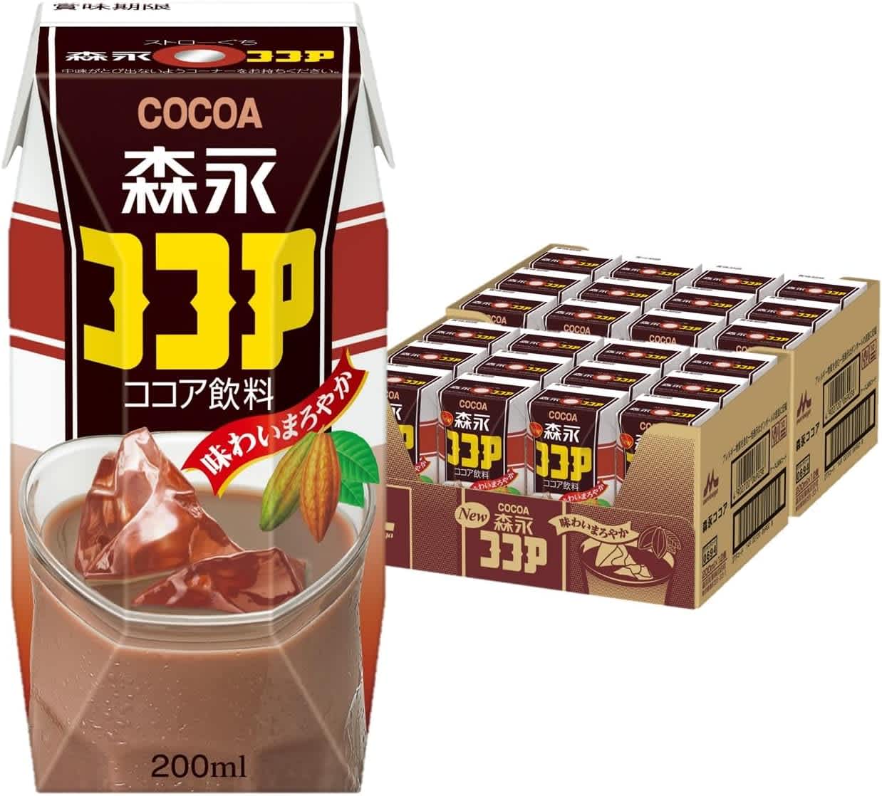 森永乳業「森永ココア(200ml×24本)」