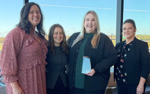 Feature image for Amy Gourley Receives Bridge Award