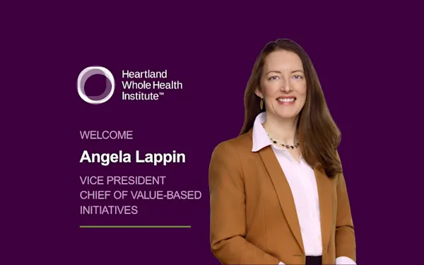 Feature image for Heartland Whole Health Institute Announces Angela Lappin as Vice President, Chief of Value-based Initiatives