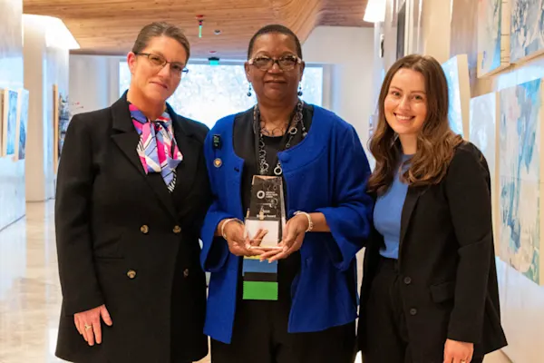 Feature image for Anna Huff Davis Receives Bridge Award