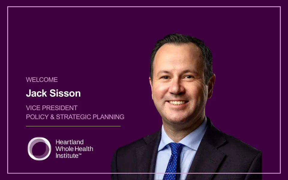 Jack Sisson Joins Institute as Vice President, Policy and Strategic Planning