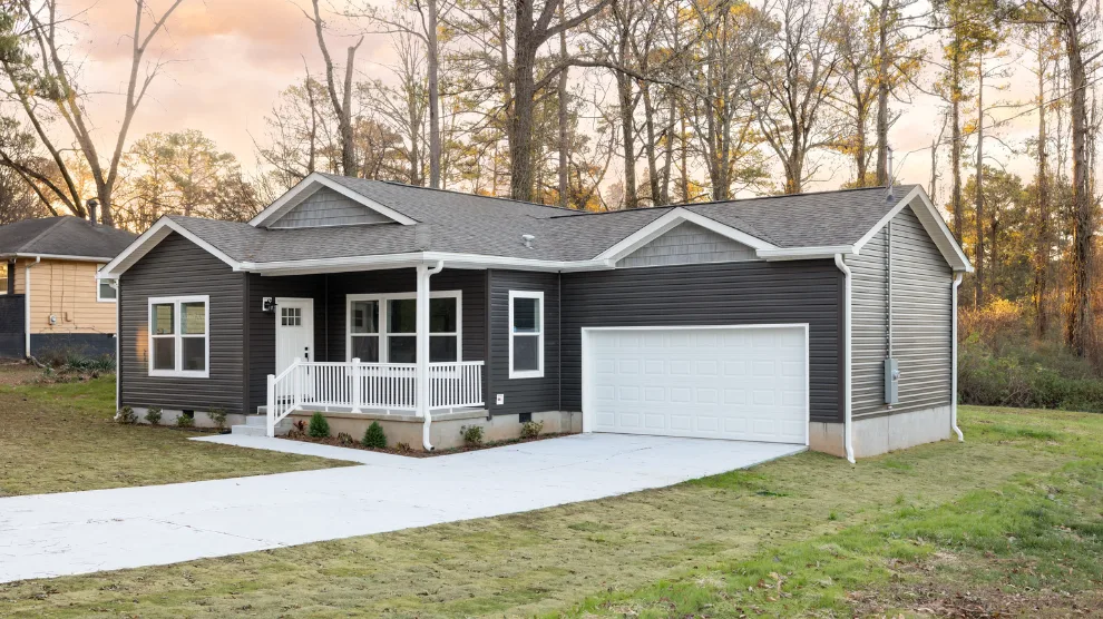 Enjoy many of the features of a site-built home, including a dedicated space to park in an attached or detached garage, smooth ceilings, and high-end cabinetry.