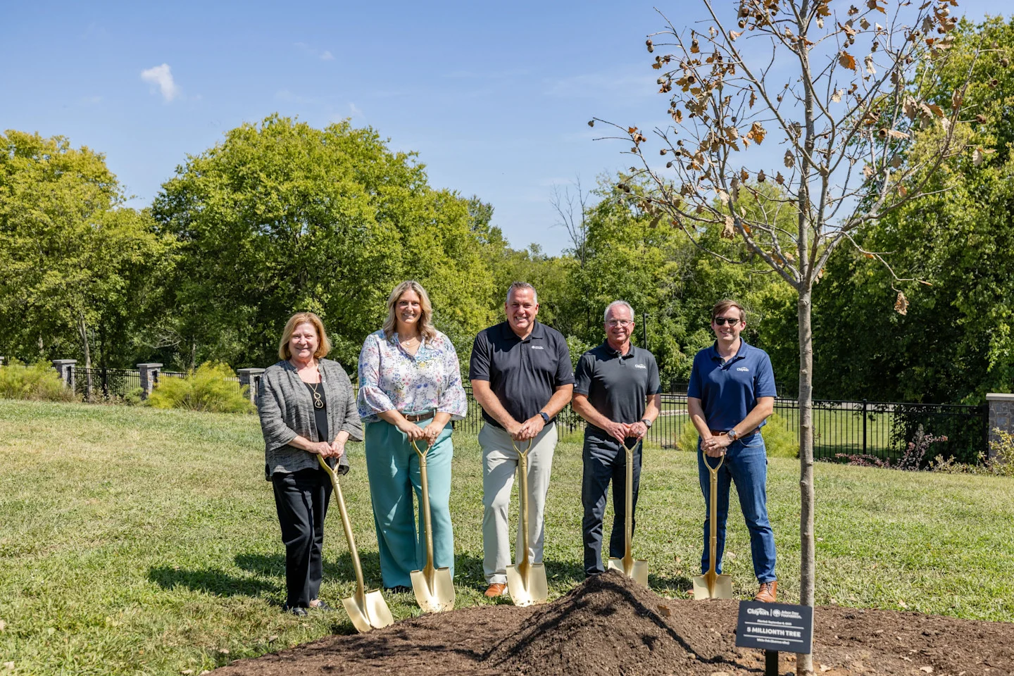 By the end of 2025, Clayton will plant over 5.5 million native species trees
