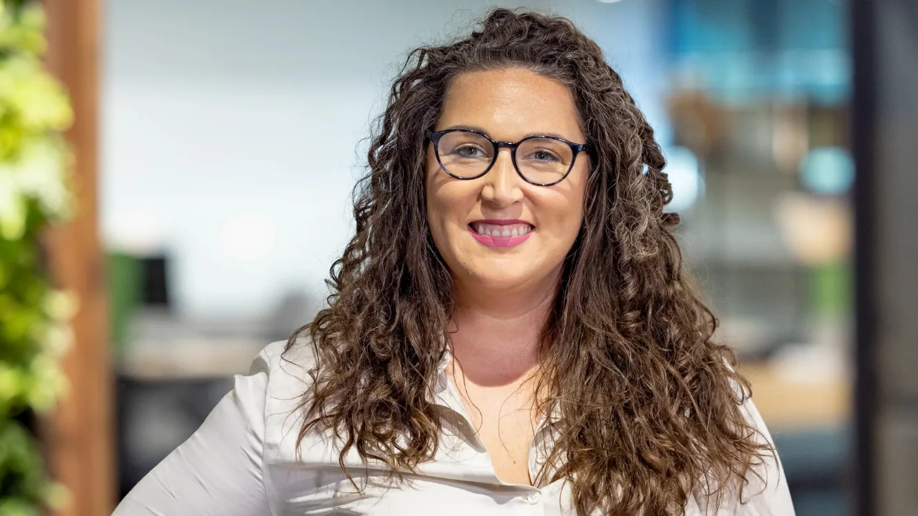 Stephanie Alexander, tech manager, smiles.