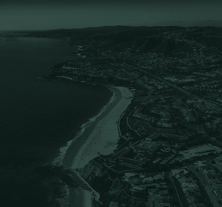 Orange County skyline. 