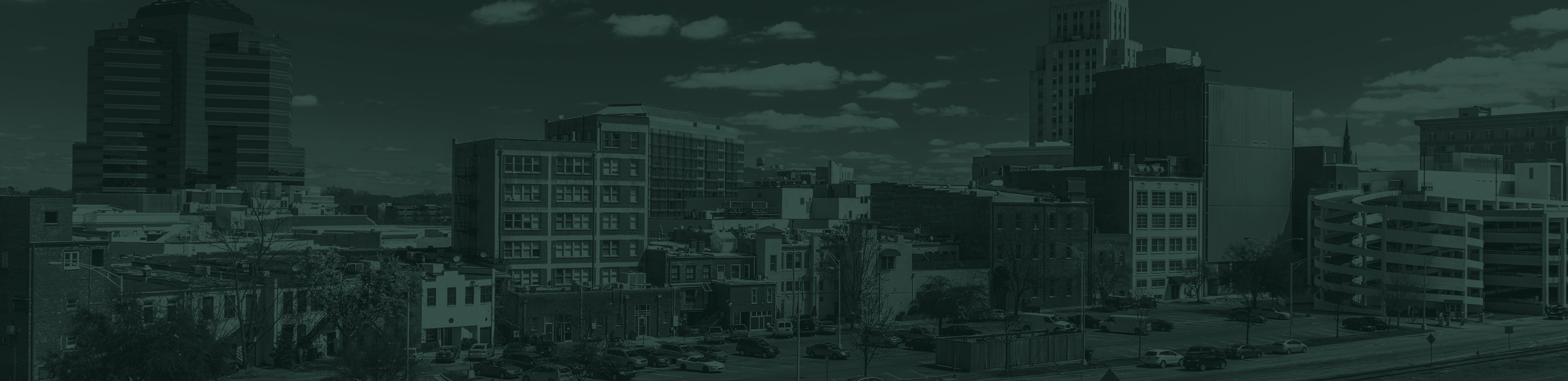 Durham city skyline. 