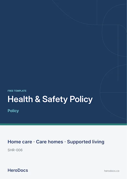 Health & Safety Policy template