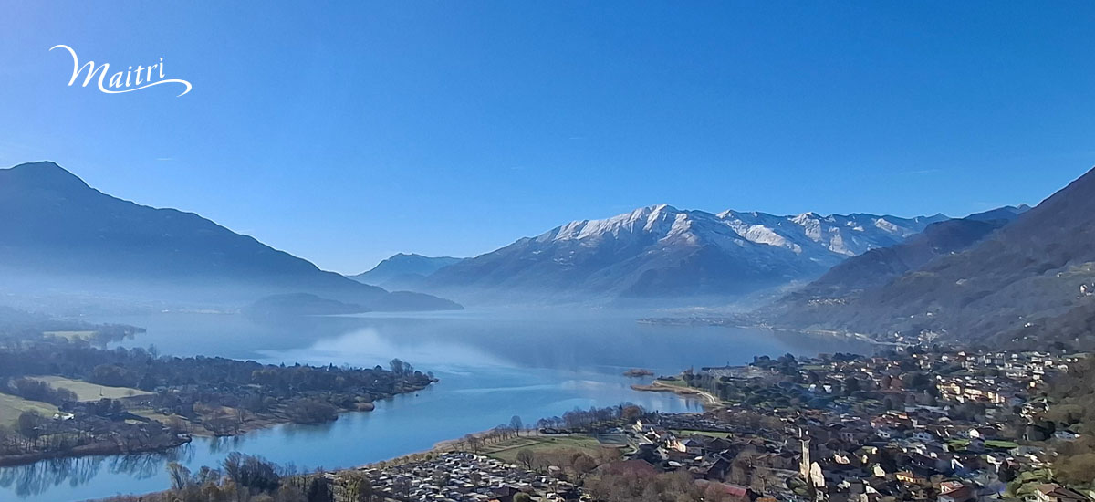 Camminata di fine anno Maitri yoga e benessere mariano comense lungo il lago di como