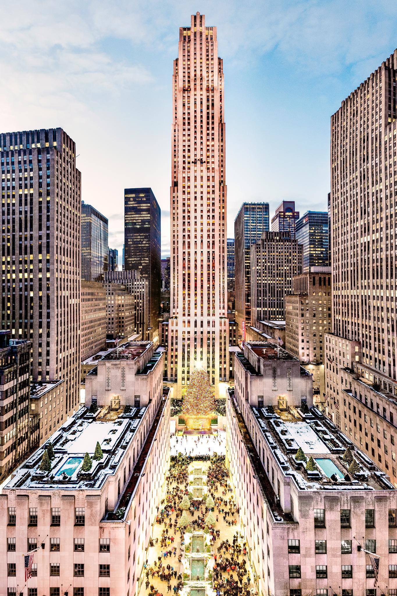 View from the Rockefeller Center, New York - Lesley Anne Derks