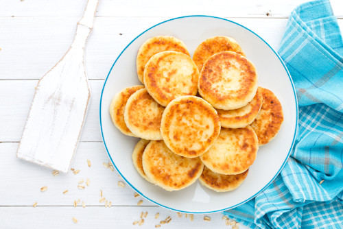 Protein cottage cheese pancakes