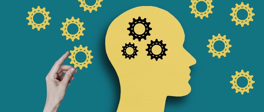 Mental health concept, world autism awareness day, Autism spectrum disorder concept, ADHD, Alzheimer, stroke, dementia prevention and world mental health day awareness