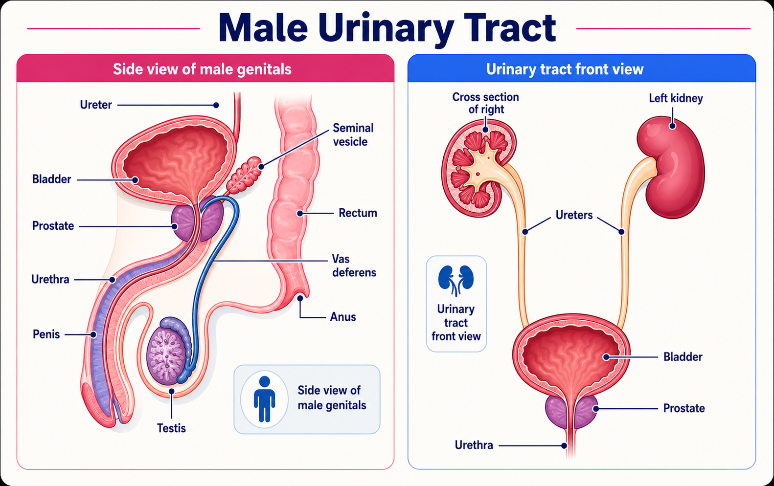 Male genitals and urinary tract