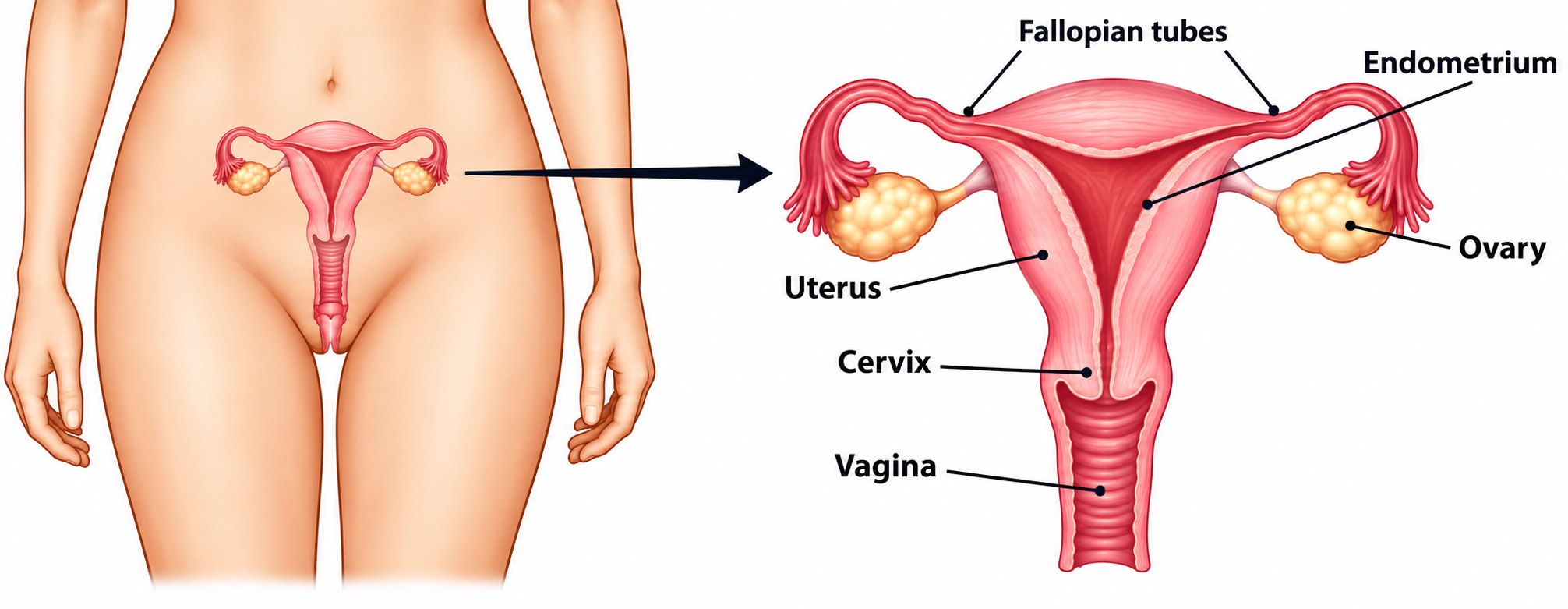 Endometrium - female reproductive organs