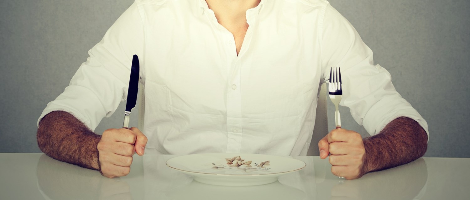 What triggers eating disorders in men?