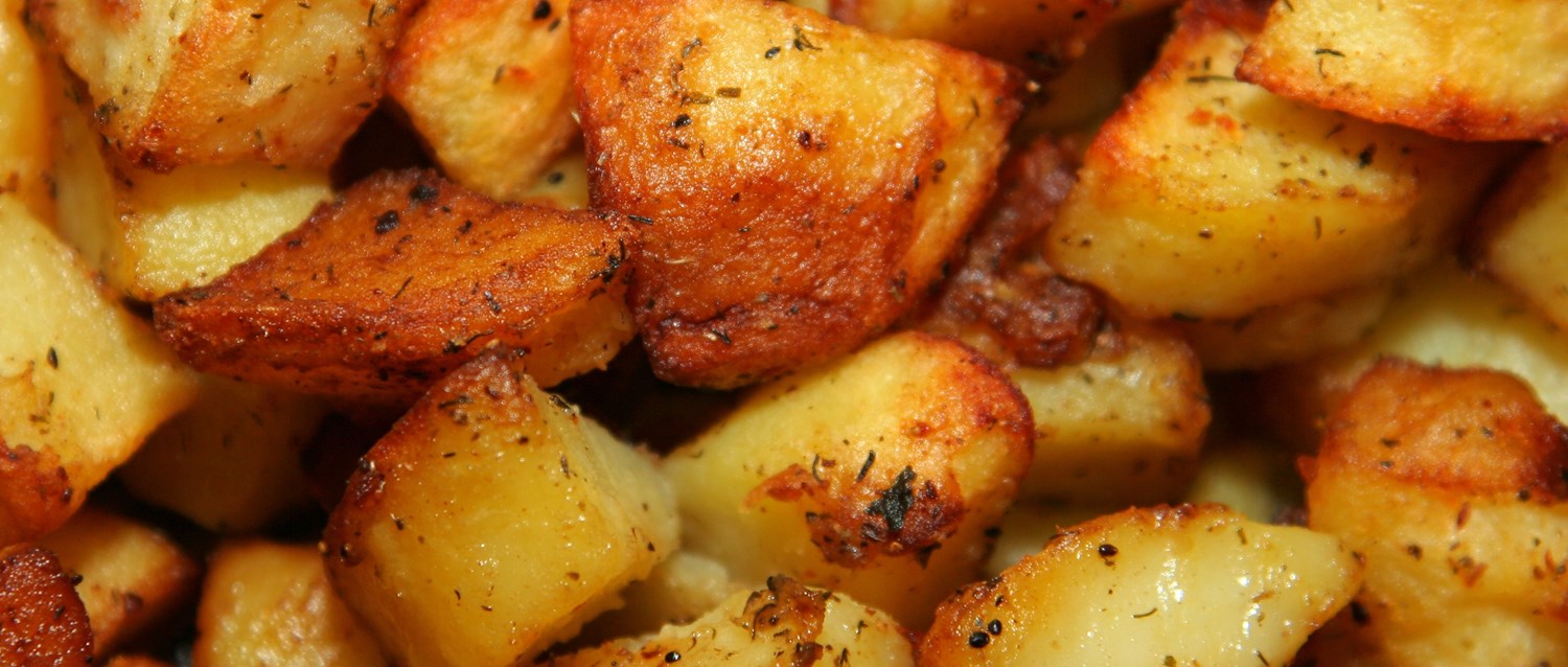 Roast potatoes