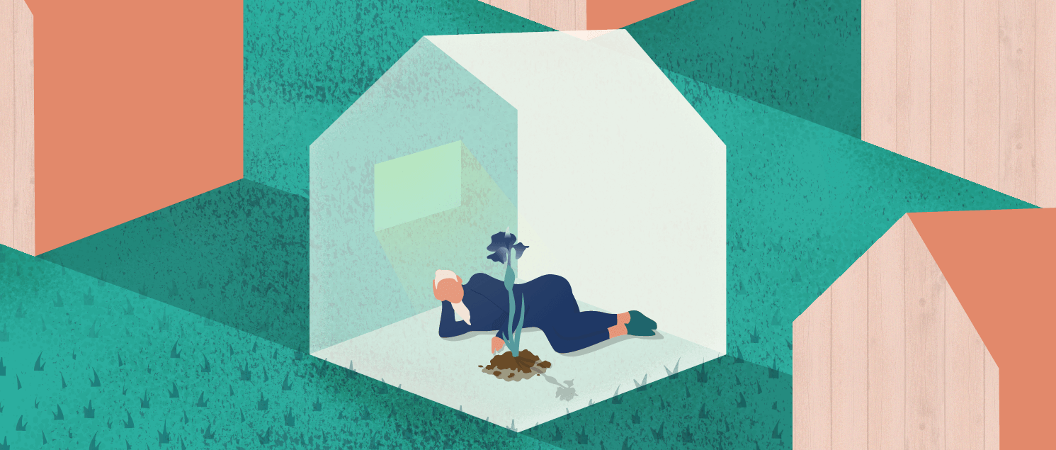 How to treat coronavirus at home illustration