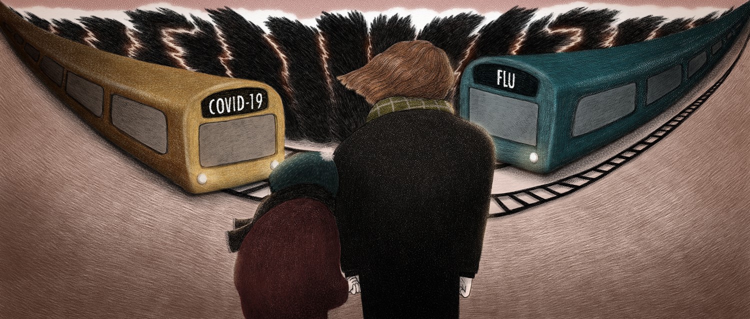 What happens if you catch flu and COVID-19 at the same time?