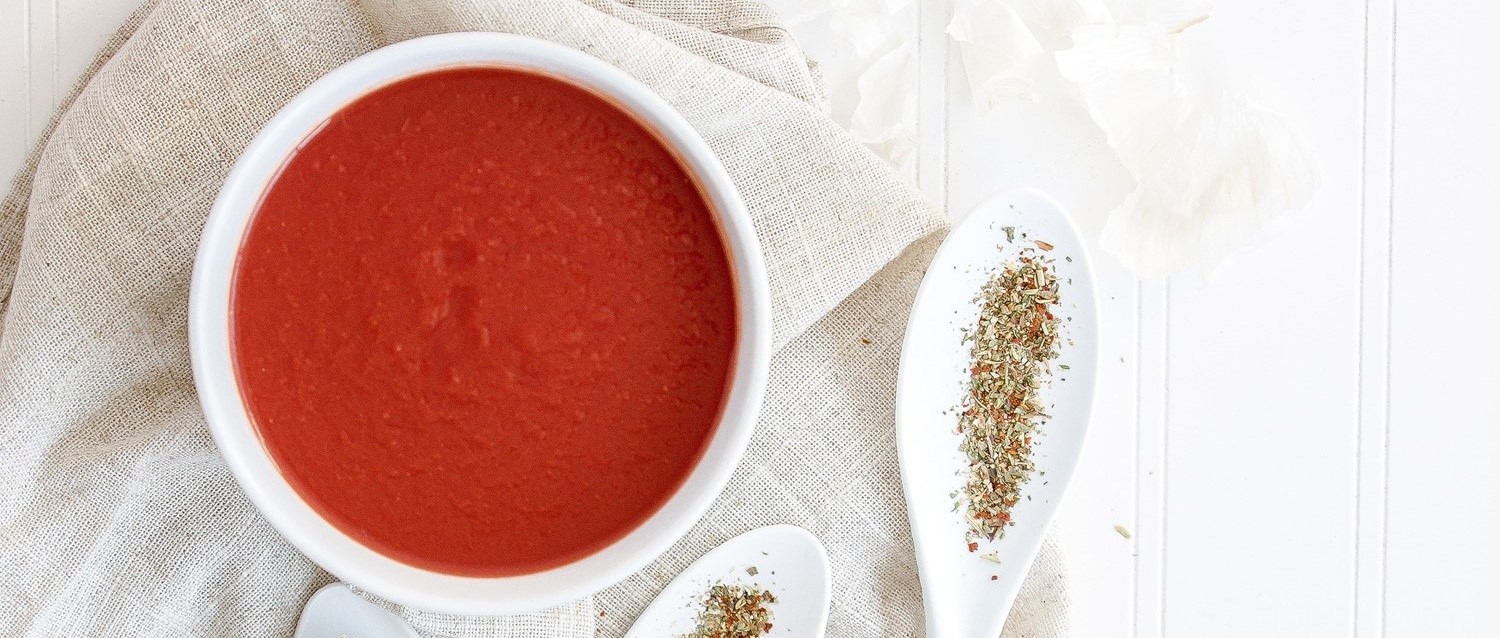 Tomato and lentil soup