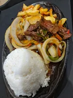 Beef Sisig with Rice