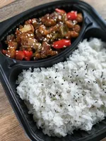 Chicken Szechuan with Rice