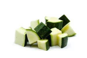 Zucchini Green Cubed