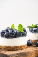 Blueberry Cheesecake Round Portion