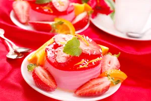 Strawberry Cheesecake Round Portion