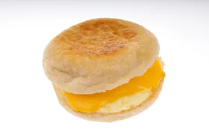 Breakfast Muffin with Hashbrown Egg and Cheese