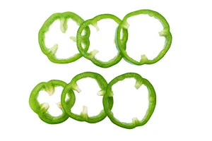 Capsicum Green Sliced