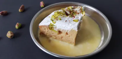 Saffron Milk Cake