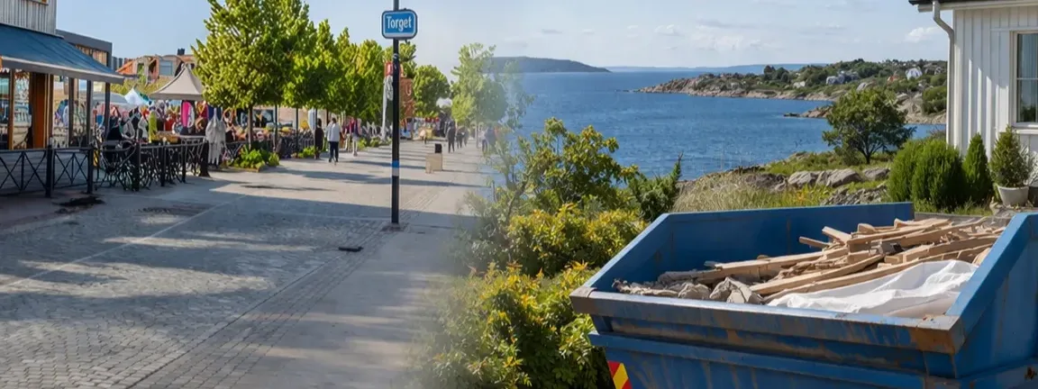 Hyra container i Kungsbacka