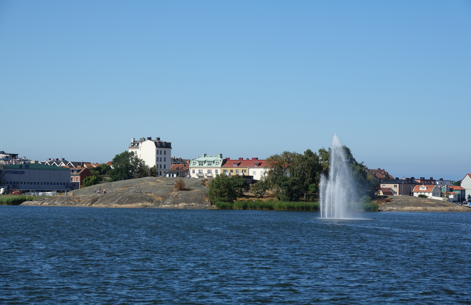 Hyra container i Karlskrona | bild på Karlskronas hamn