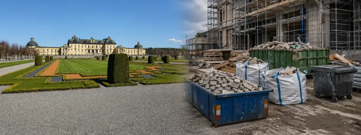 Byggavfall i Stockholm