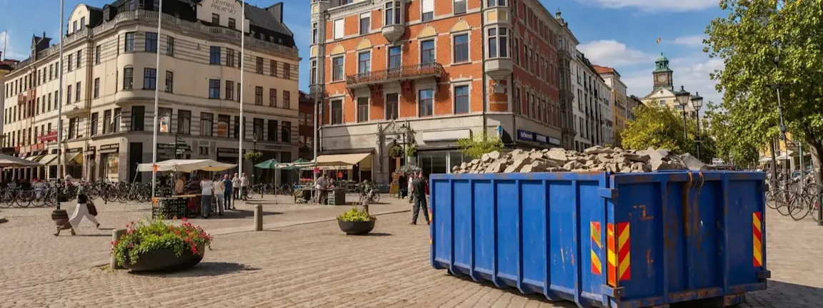 Hyra container i Linköping