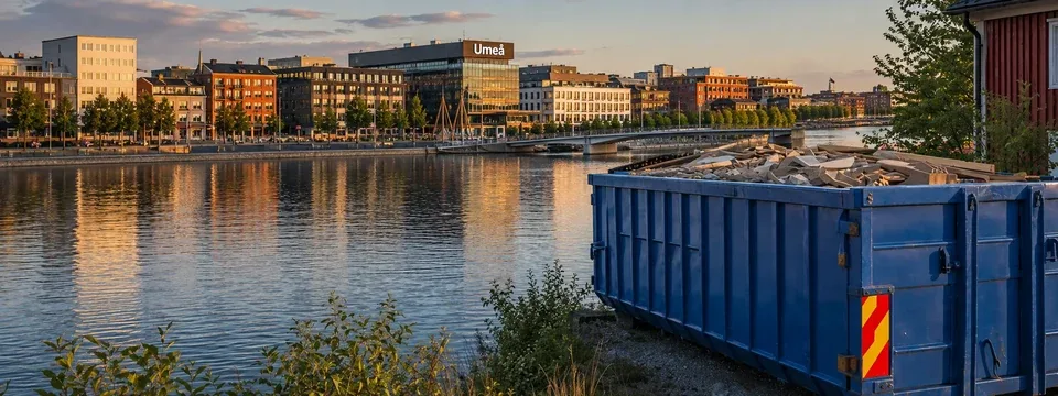 Hyra container Umeå