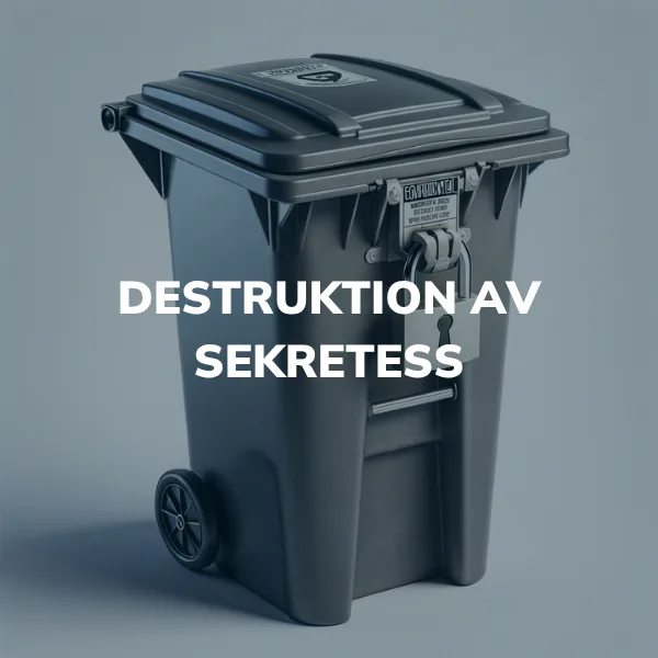 Destruktion av sekretess