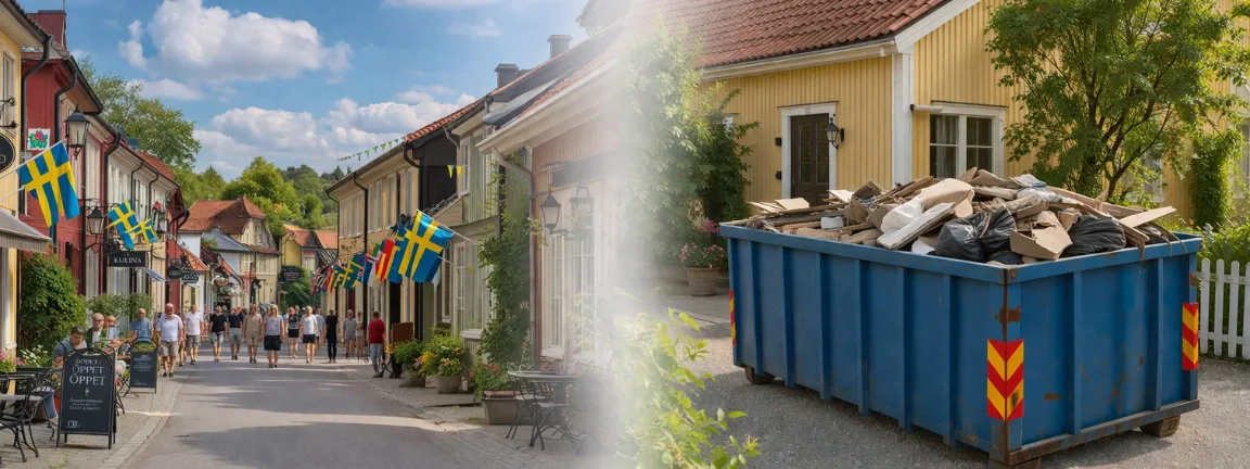 Hyra container i Sigtuna 