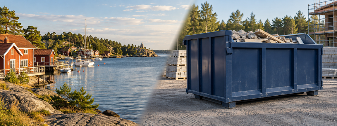 Hyra Container Nynäshamn