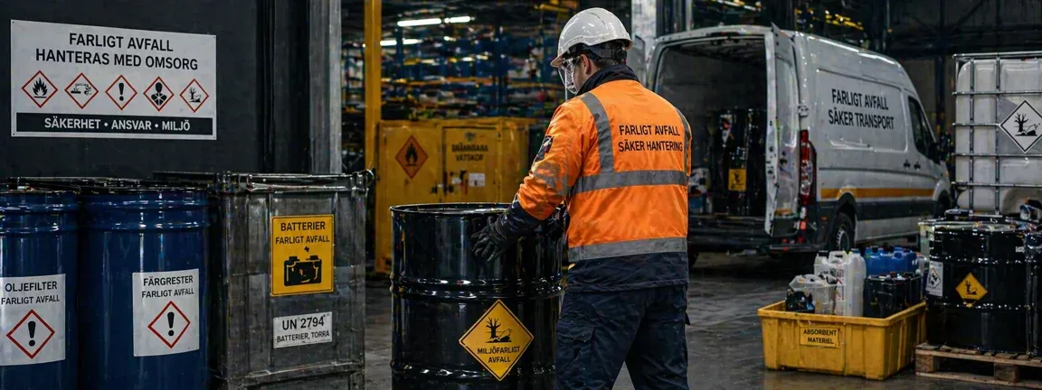 Farligt avfall för hantering