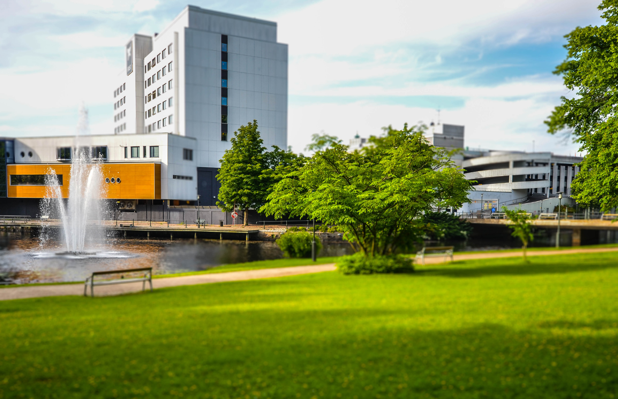 Hyra container Borås / Bild på Borås stad