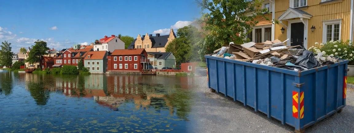 Hyra container Eskilstuna / Bild på Eskilstuna