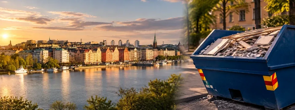 Hyra container på Kungsholmen