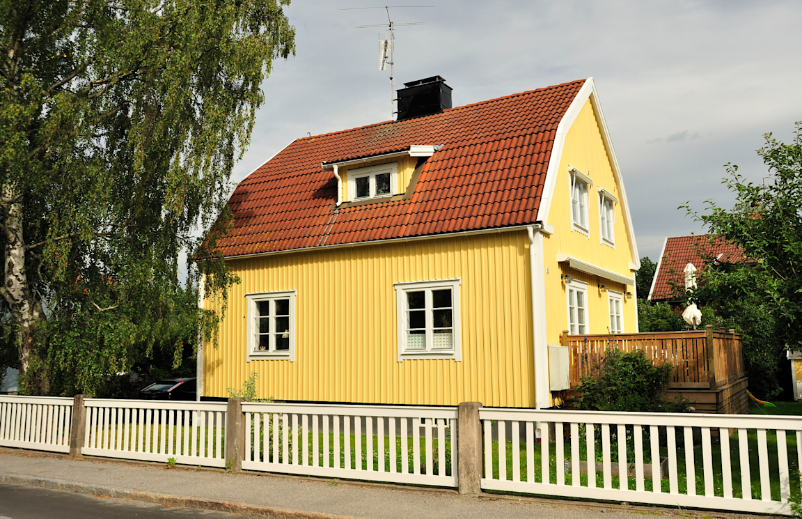 Dödsbotömning | Bild på hus som ska tömmas